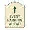 Signmission Designer Series Parking & Post Kit, Tan & Green Heavy-Gauge Aluminum Sign, 24" x 18", TG-1824-23366 A-DES-TG-1824-23366 - alternate 1